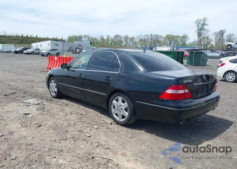 2005 Lexus Ls 430 z USA, uszkodzony, nr VIN JTHBN36F450174540